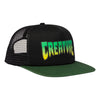 Logo Creature Mesh Trucker Hat Black/Green