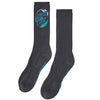 Wave Dot Santa Cruz Crew Socks Black