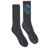 Wave Dot Santa Cruz Crew Socks Black
