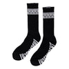 Tile Span Independent Mens Crew Socks Black