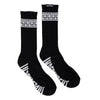 Tile Span Independent Mens Crew Socks Black