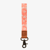 Coral Crush - Wristlet Keychain: Coral Crush