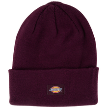  Knit Tall Cuff Dickies Beanie Aubergine