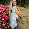 Wilson - Packable Tote Bag: Blue/White