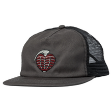  OG Grenade Thunder Snapback Hat Grey/Maroon