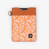 Coral Reef Vertical Wallet: Orange/Pink