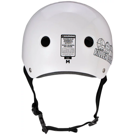 White Gloss Pro Sweatsaver Liner 187 Skate Helmet M