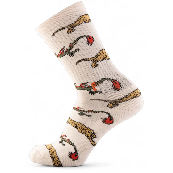 Enter The Dragon Psockadelic Crew Socks