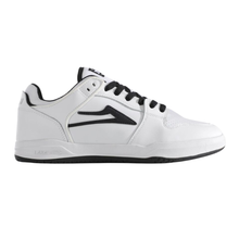  Telford Low White/Black Leather Lakai Footwear