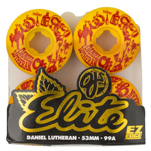  Daniel Lutheran Elite EZ Edge 53mm 99a OJ Wheels Orange/Yellow