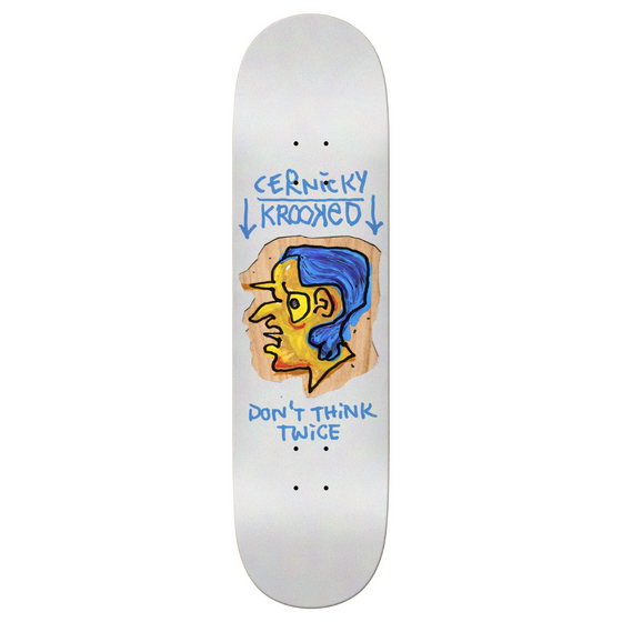 Cernicky Blue Thinker Krooked Deck 8.38