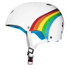  Rainbow Sparkle Certified Sweatsaver Triple 8 Helmet S/M
