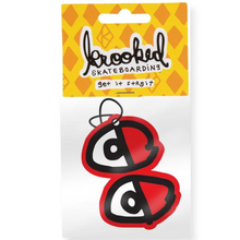  Krooked Eyes Air Freshener Red