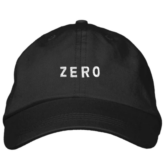 Army Zero Dad Hat Black