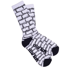 Brick WKND Socks White