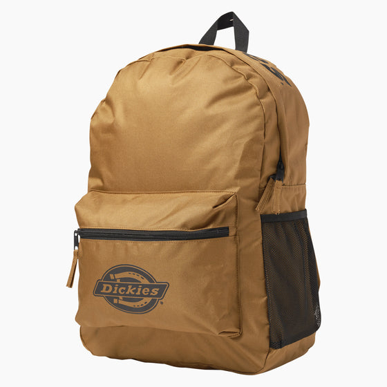 Dickies Logo Backpack Brown Duck