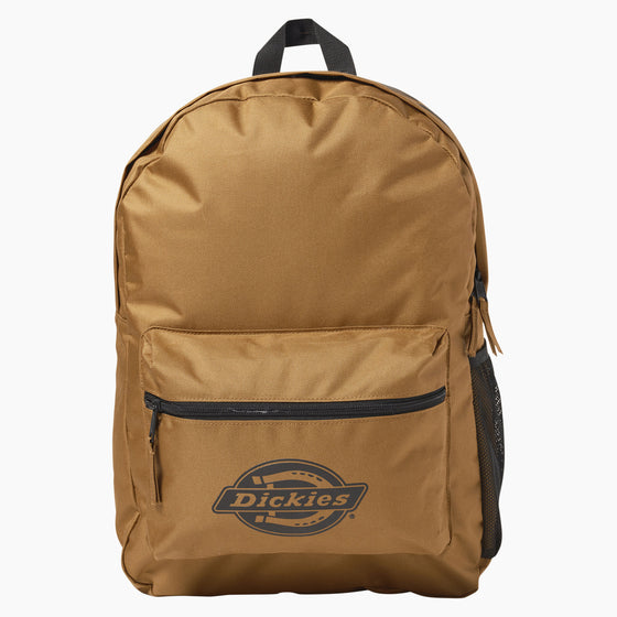 Dickies Logo Backpack Brown Duck
