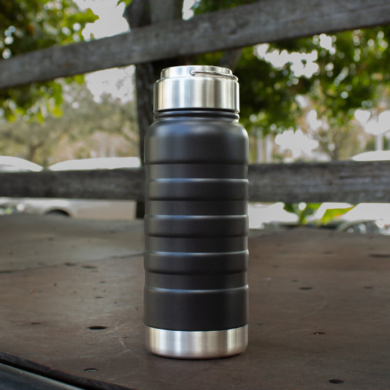 Black Ride Nature Water Bottle