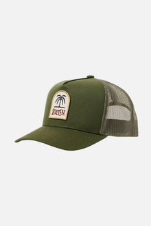  K-Palm Trucker Hat -Olive- Katin
