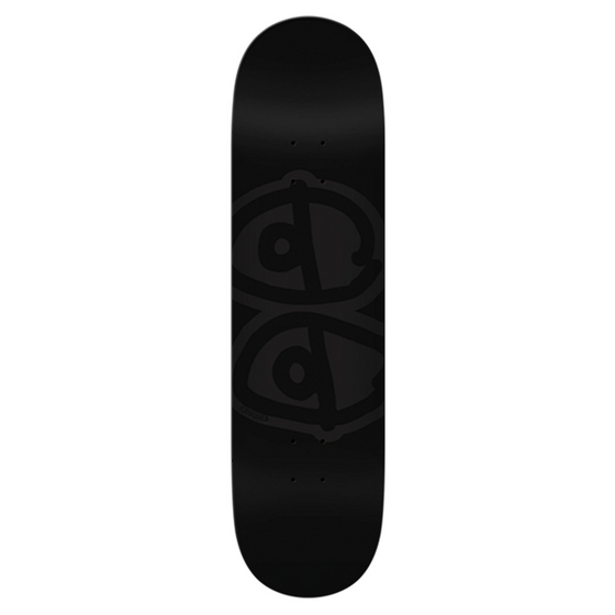 Team Eyes Krooked Deck 8.5 Black