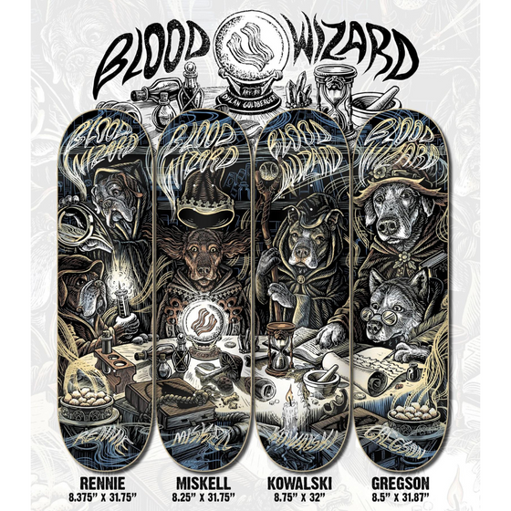 Gregson Dogs Blood Wizard Deck 8.5