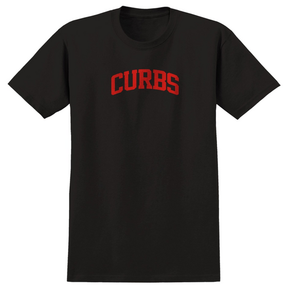 Curbs Real SS Shirt Black/Red