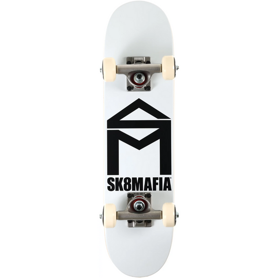 House Logo White Sk8mafia Micro Complete 6.0 x 23.5