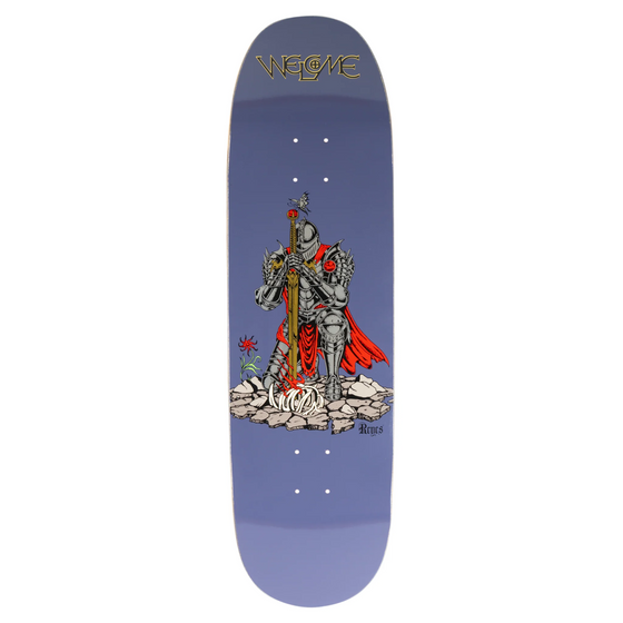 Ryan Reyes Paladin On Baculus 2.0 Welcome Shaped Deck 9.0 Purple/Gold Foil