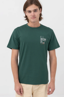  Wanderer Ss T Shirt - Vintage Green