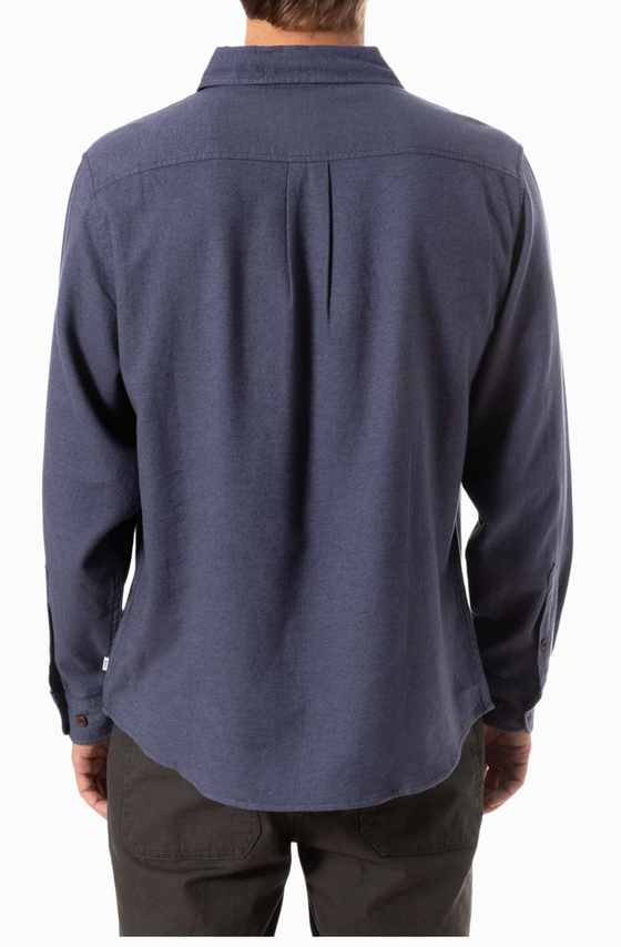 Twiller Flannel - Washed Blue - Katin