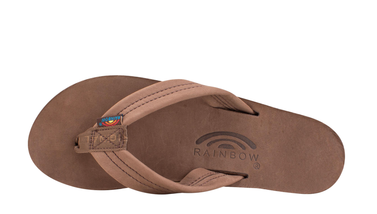 RAINBOW SANDALS 302ALTS メンズ LARGE Mens 302 ALTS Dark Brown Double Layer - Rainbow – The House of