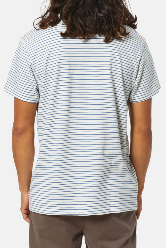 Finley Pocket Tee White Katin