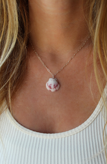  Sterling Silver Mini Paper Clip Necklace - Coastal Creations