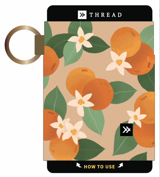Oranges Elastic Wallet