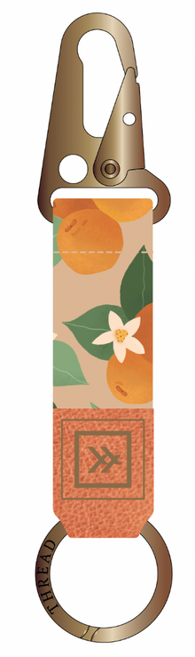  Oranges Keychain Clip