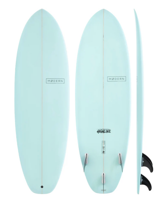 5'10 Modern Highline Sea Green