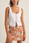 Brighton Button Front Top