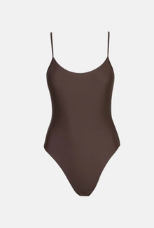 Classic Minimal One Piece - Chocolate