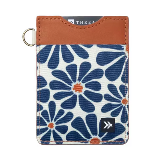 Emmeline Navy Vertical Wallet