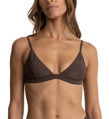  Classic Bralette Top - Chocolate