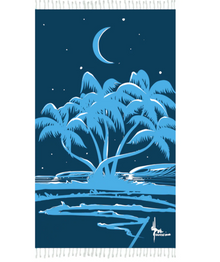  Hawaiian Nights Turkish Towel - Shaka Love
