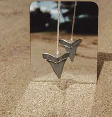  Shark Tooth Stained Glass Piece