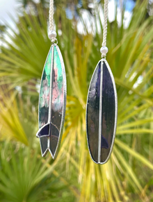  Iridescent Night Glass Surfboard