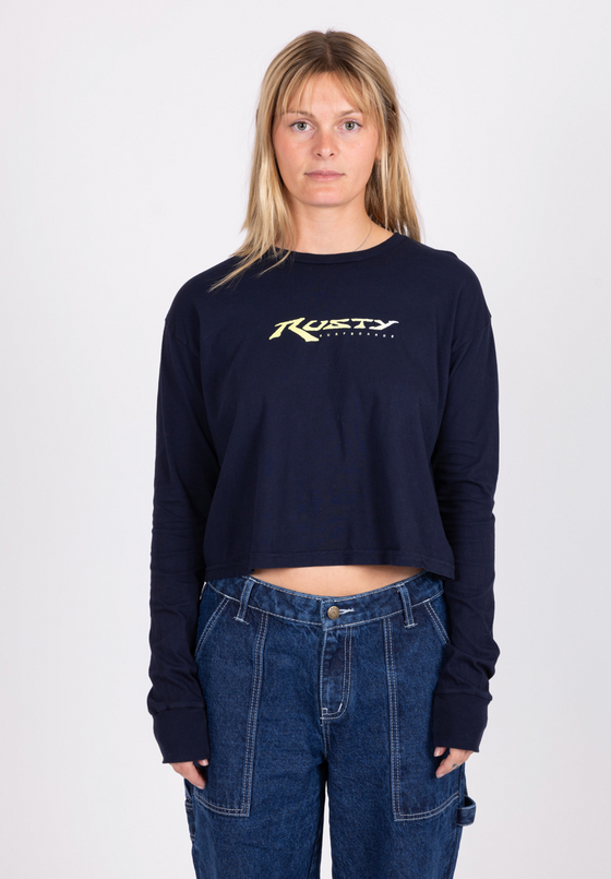 Rail Crop LS Tee