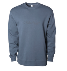 Script Crewneck Storm Blue