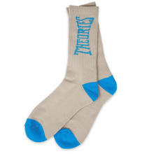  Punchout Theories Socks Cream/Blue