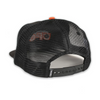 UFO Theories Trucker Hat Black/Orange