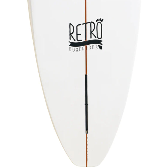 9'0" Paragon Retro Nose Rider White