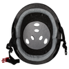 Black Matte Certified Sweatsaver Triple 8 Helmet XS/S