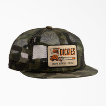  Work Worthy Patch Dickies Mesh Trucker Hat Olive Camouflage